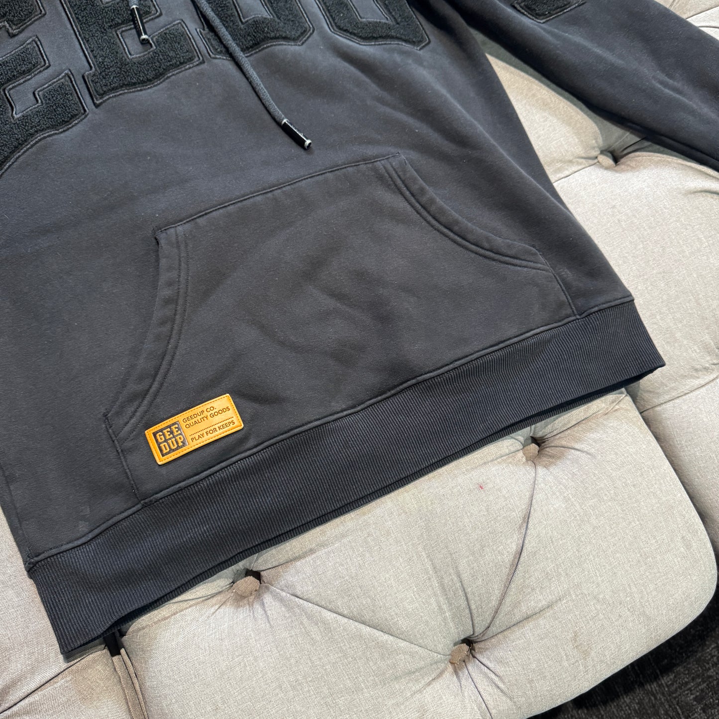 Geedup Team Logo Hoodie 'Blackout' (Second hand)