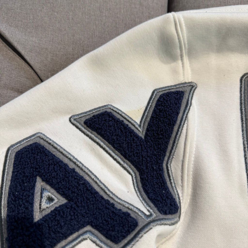 Geedup Play For Keeps Hoodie 'White Navy' (Second hand)