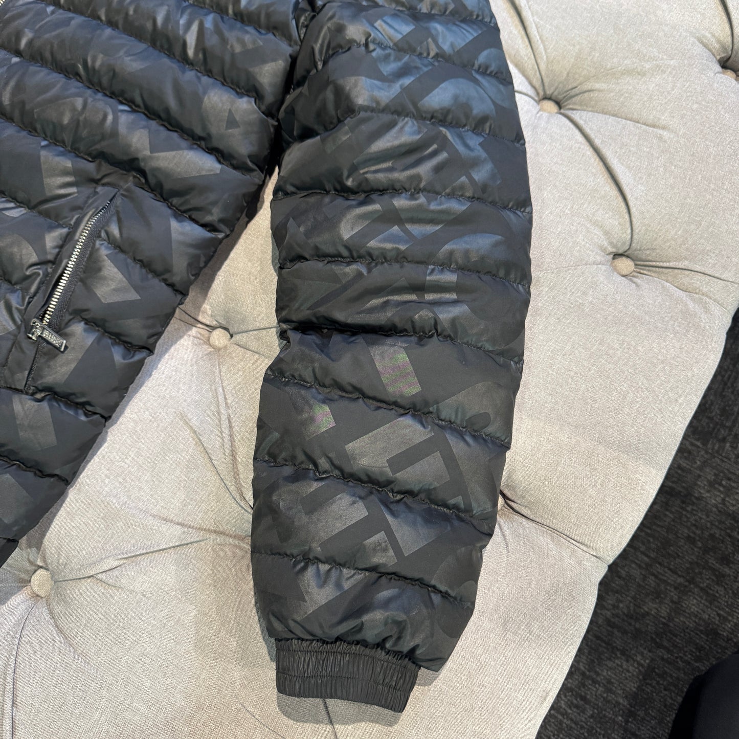 Geedup Monogram PFK Puffer Jacket 'Black' (Second hand)