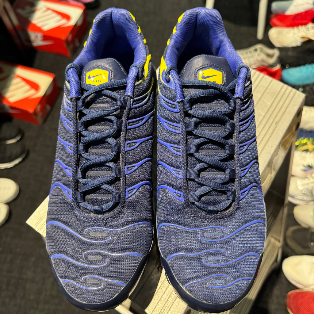 Nike Air Max Plus TN 'Binary Blue Electric Lime' (2016) (Second hand)