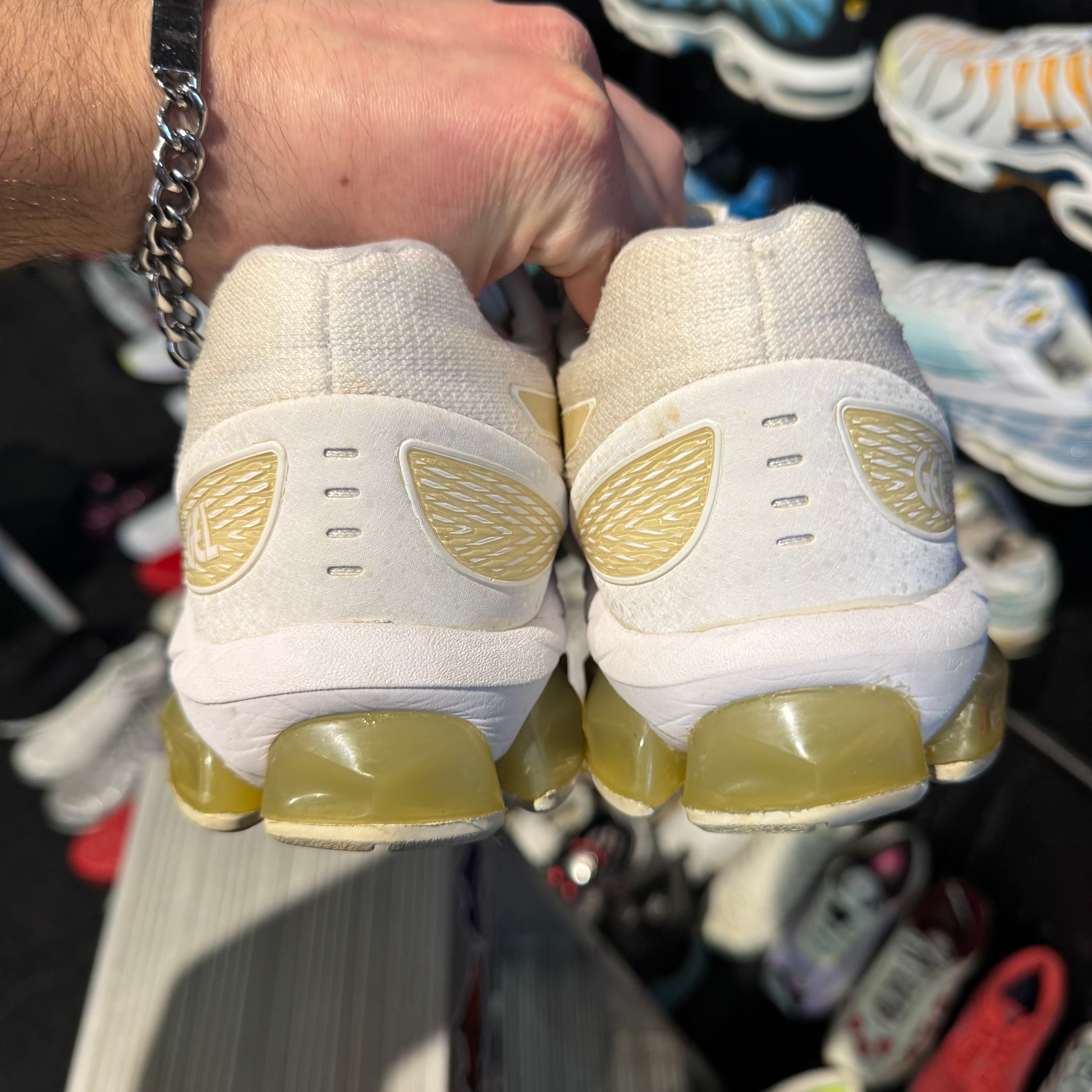 Asics Gel Quantum 180 7 'Triple White' (Second hand)