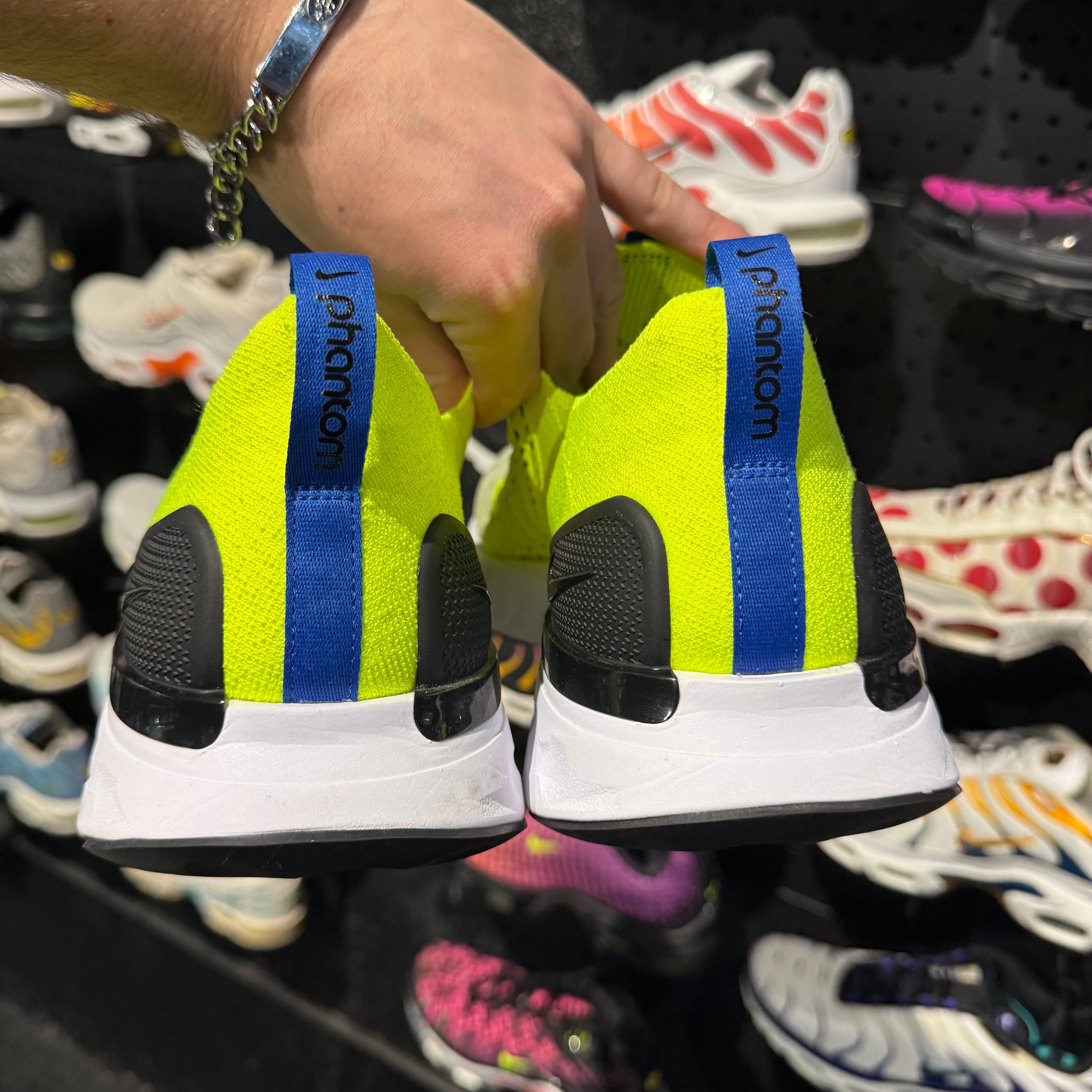Nike React Phantom Run Flyknit 2 'White Yellow' (Second hand)