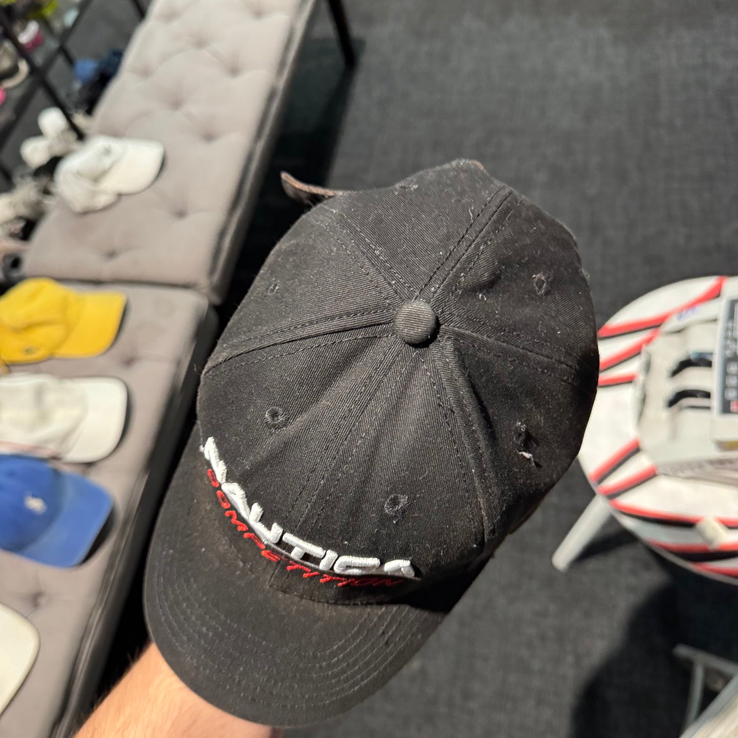 Nautica Competition Hat 'Black Red' (Second Hand)