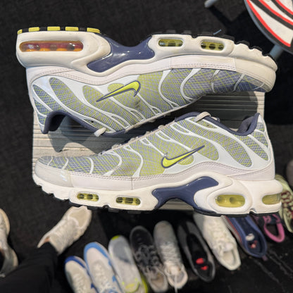 Nike Air Max Plus TN 'Pebble Grey Lime Green' (Second hand)