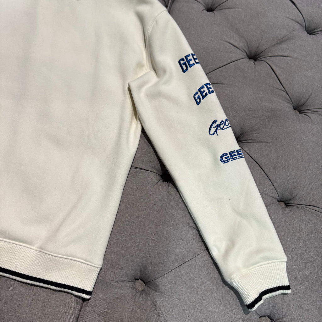 Geedup Sportsman Badges QTR Zip 'Light Cream' (Second hand)