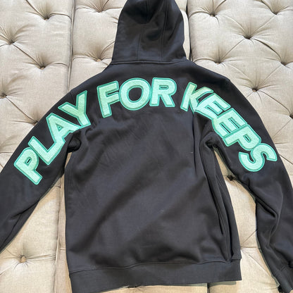 Geedup Play For Keeps Hoodie 'Navy Teal' (Second hand)