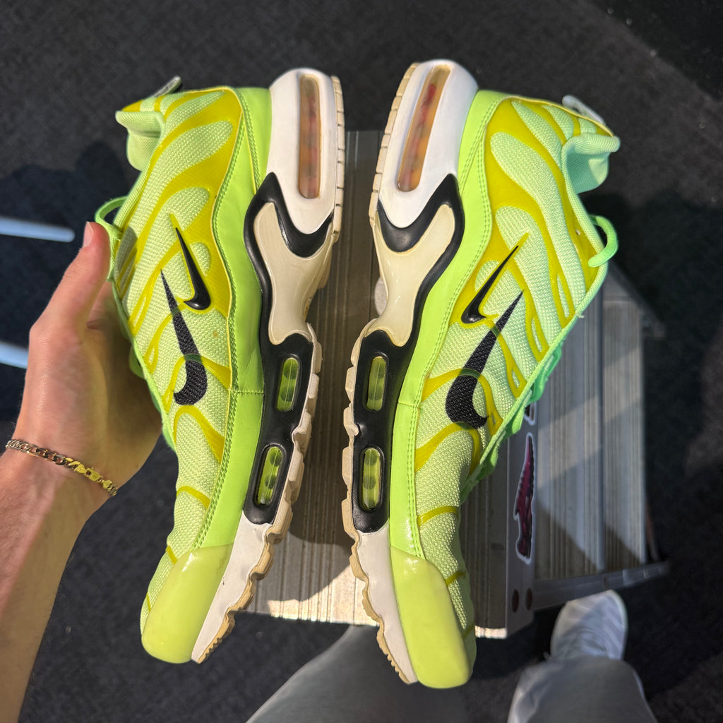 Nike Air Max Plus TN Premium 'Lime Blast Double Swoosh Overbranding' (Second hand)