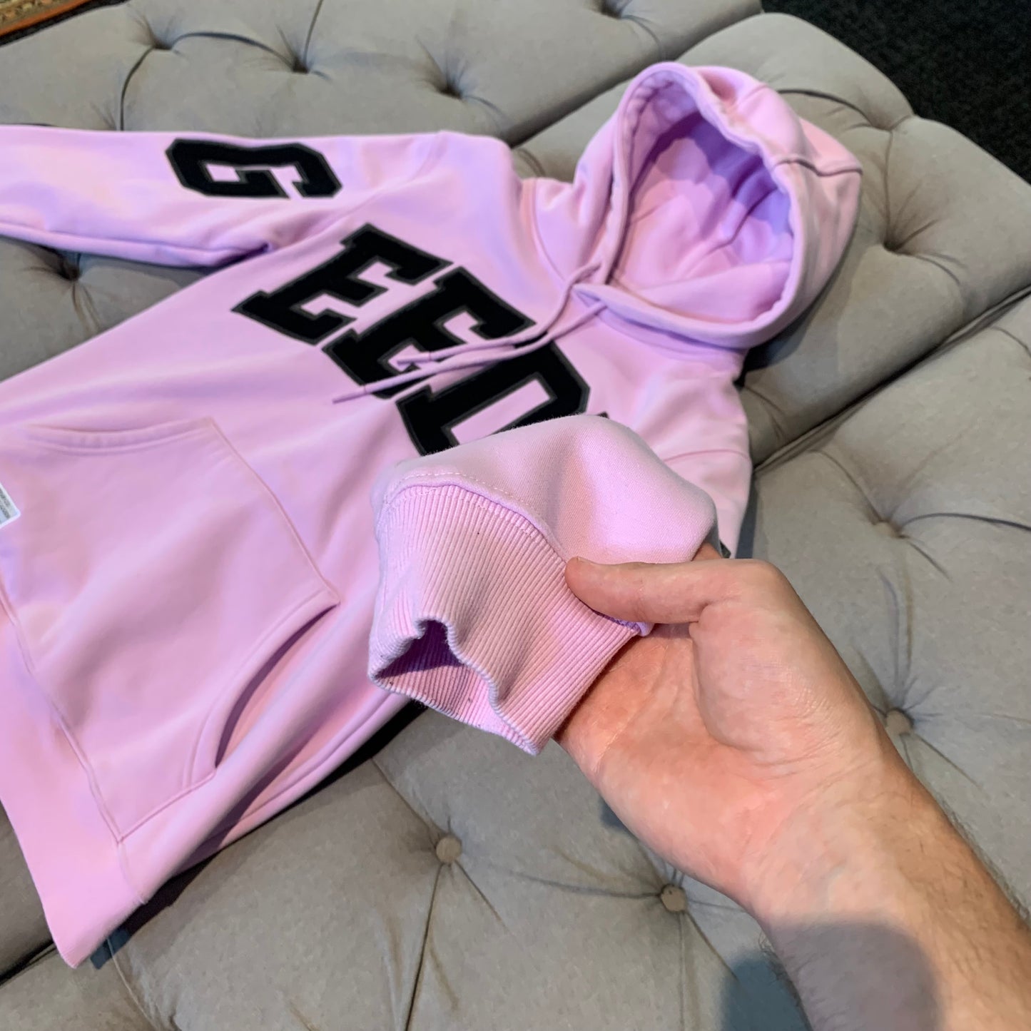 Geedup Team Logo Hoodie 'Lavender' (Second hand)