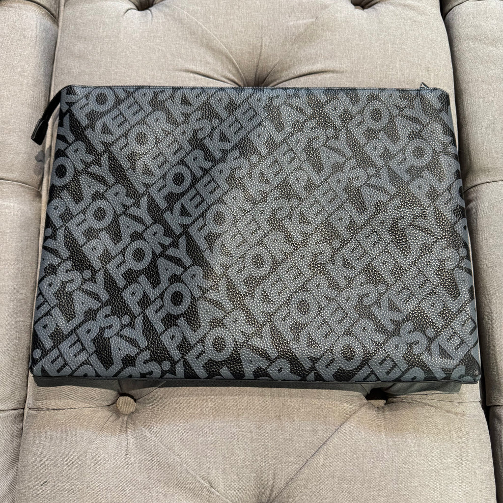 Geedup Blue Handstyle Leather Laptop Case (Unreleased) (Second hand)