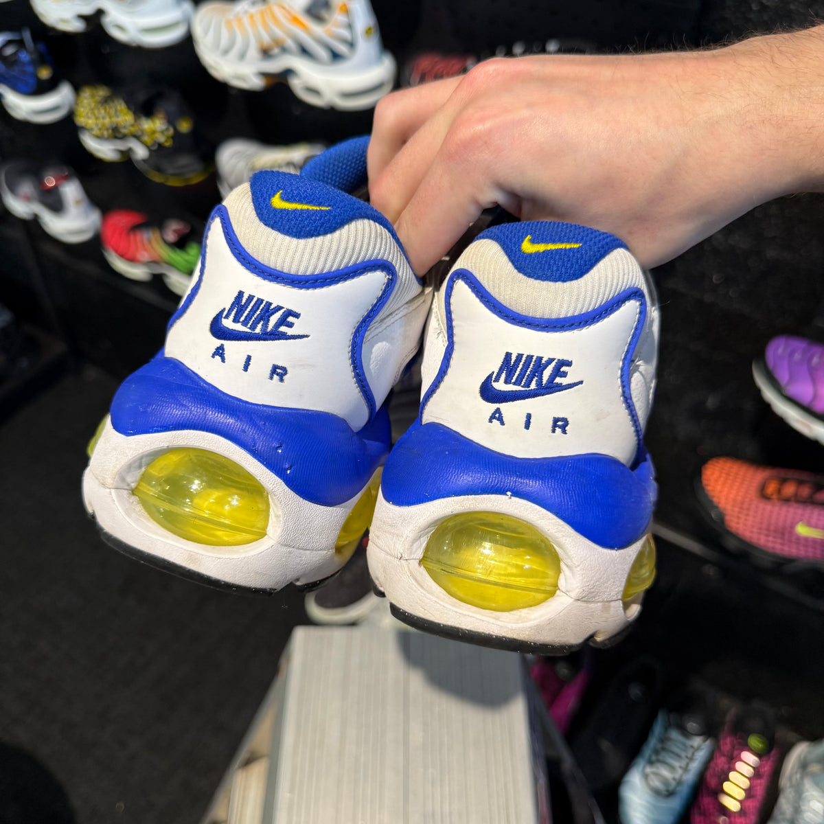 Nike Air Max TW 'White Racer Blue Yellow' (Second hand)