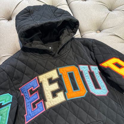 Geedup Team Logo Hoodie 'Holy Grail Multi Color 2.0 Quilt' (Second hand)