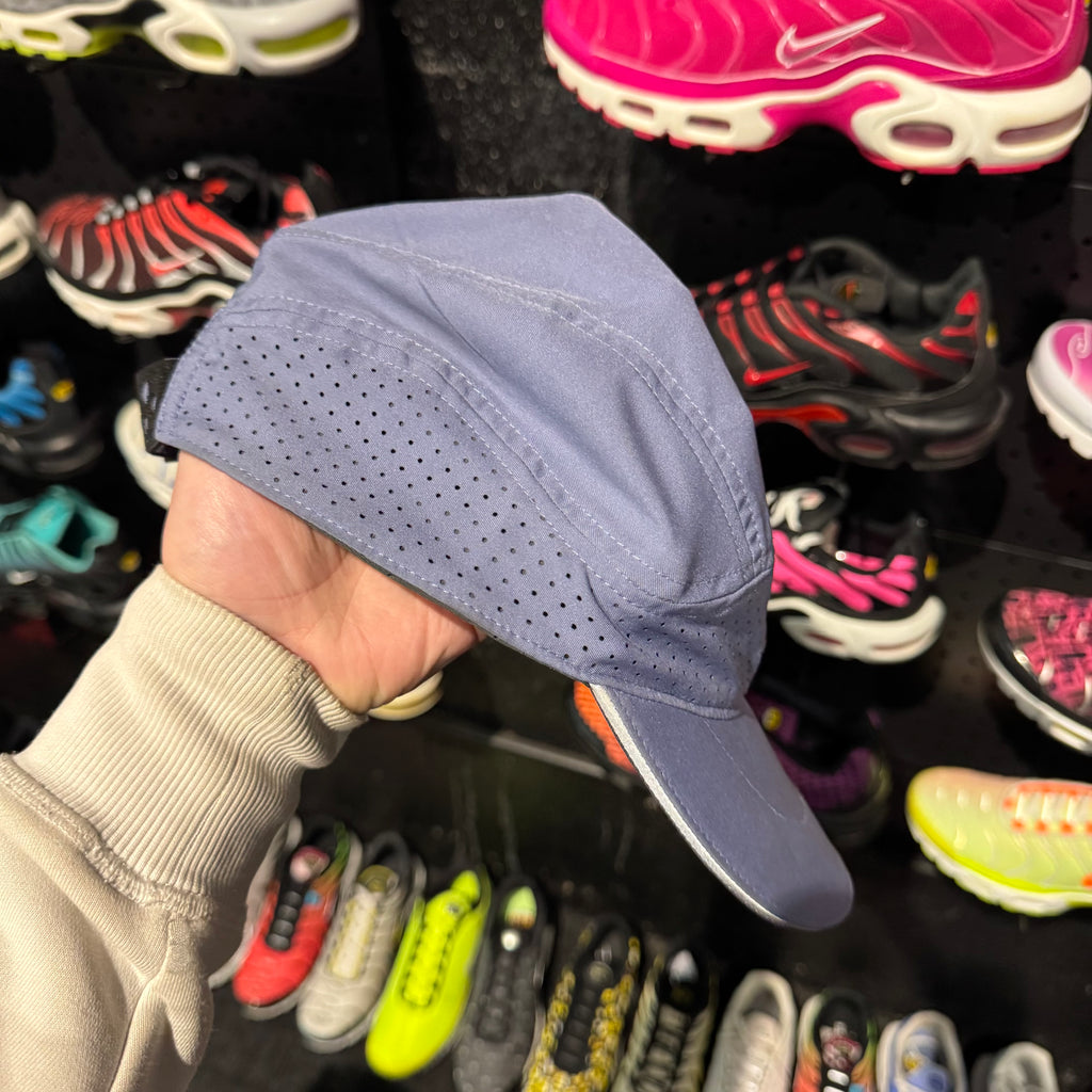 Nike Drifit Reflective Running Cap 'Dusty Blue' (Second Hand)