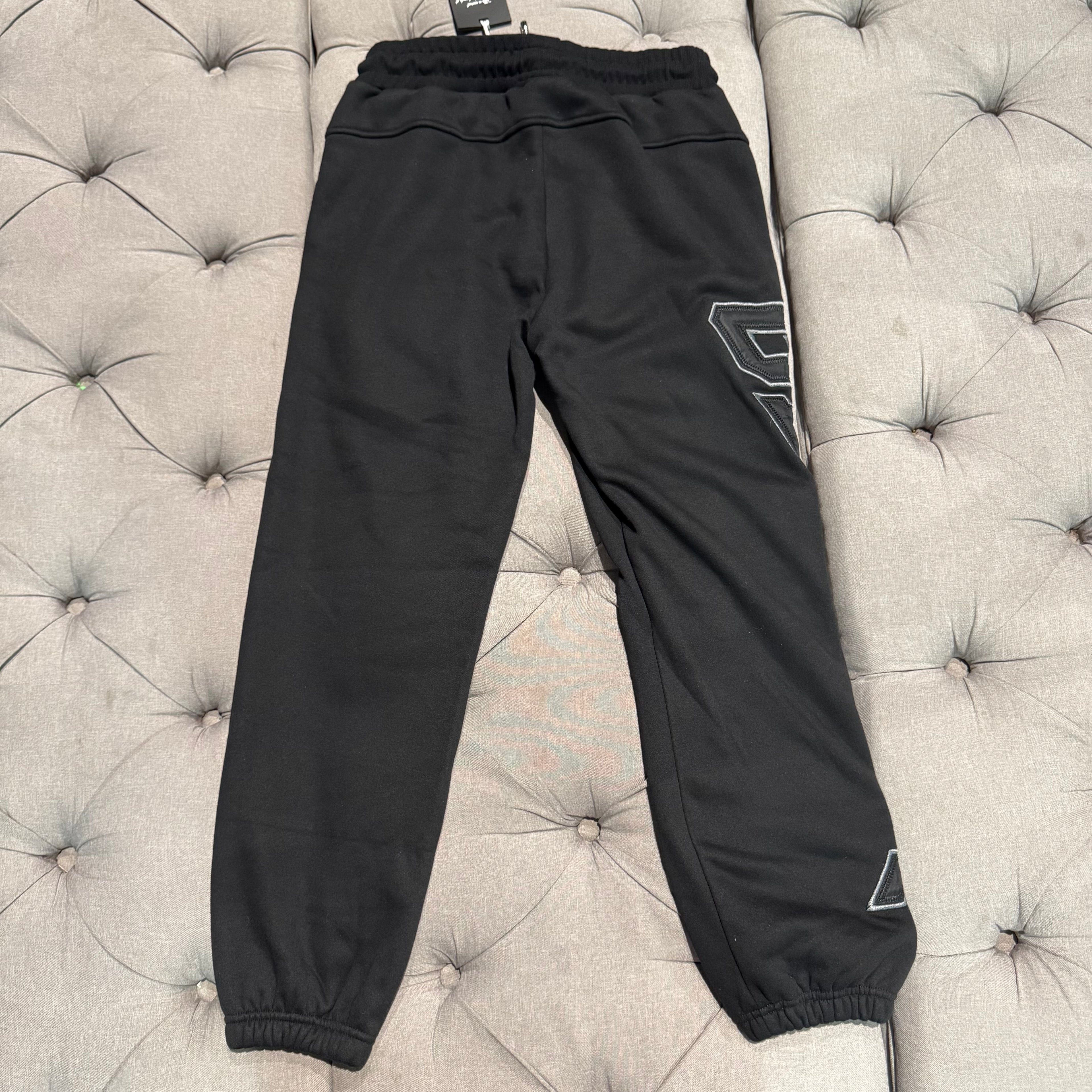 Geedup X Trapstar Team Logo Iron Gate Logo Track Pants 'Black' (Second hand)