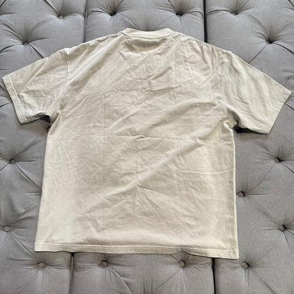 Geedup Stitched Logo T-shirt 'Light Brown' (Second hand)