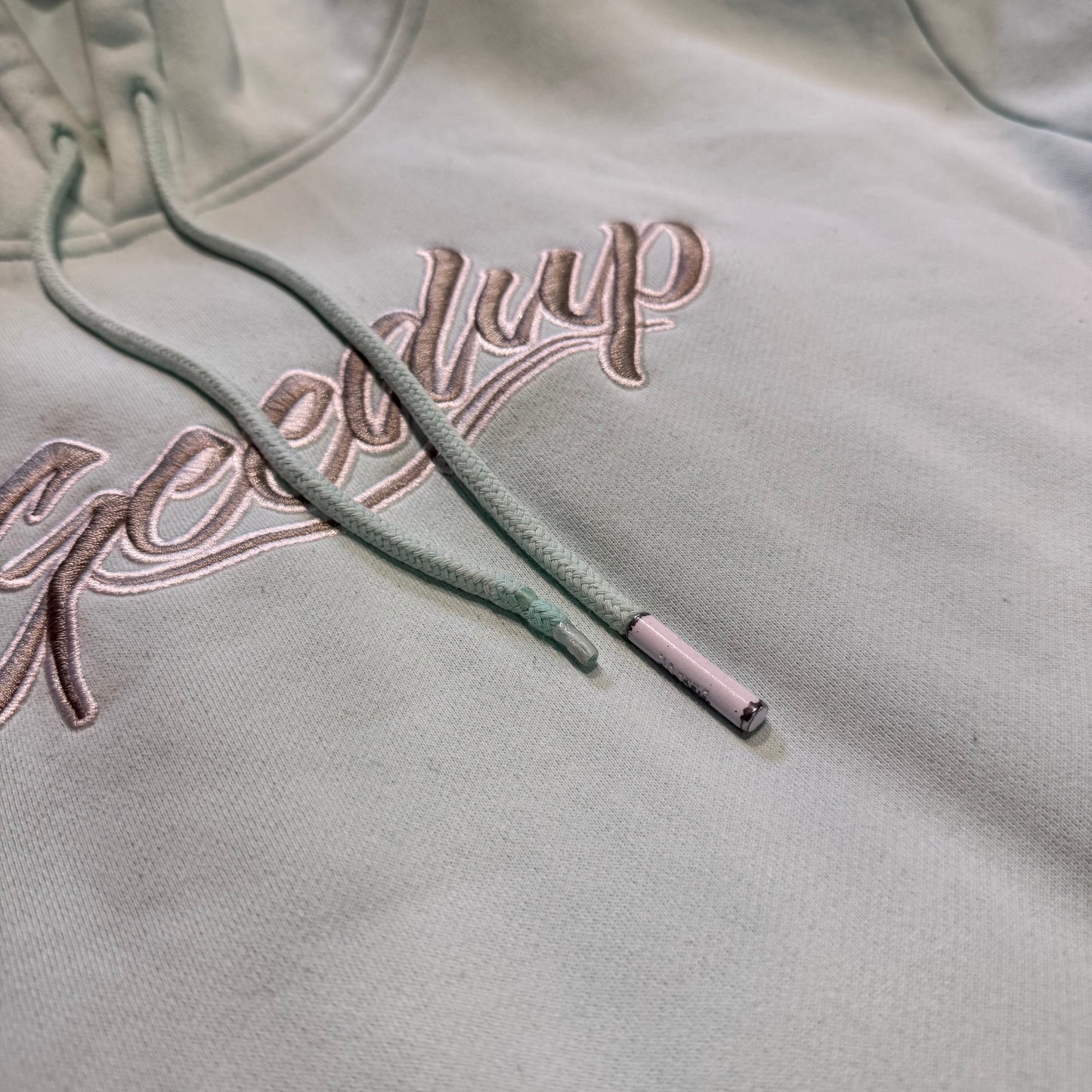 Geedup Jersey Logo Hoodie 'Teal' (Second hand)