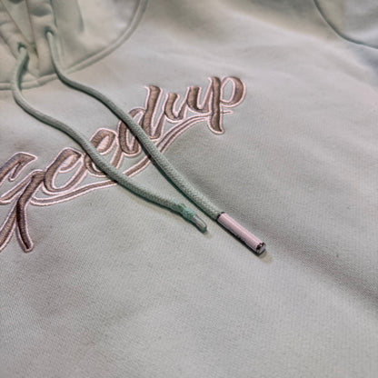 Geedup Jersey Logo Hoodie 'Teal' (Second hand)
