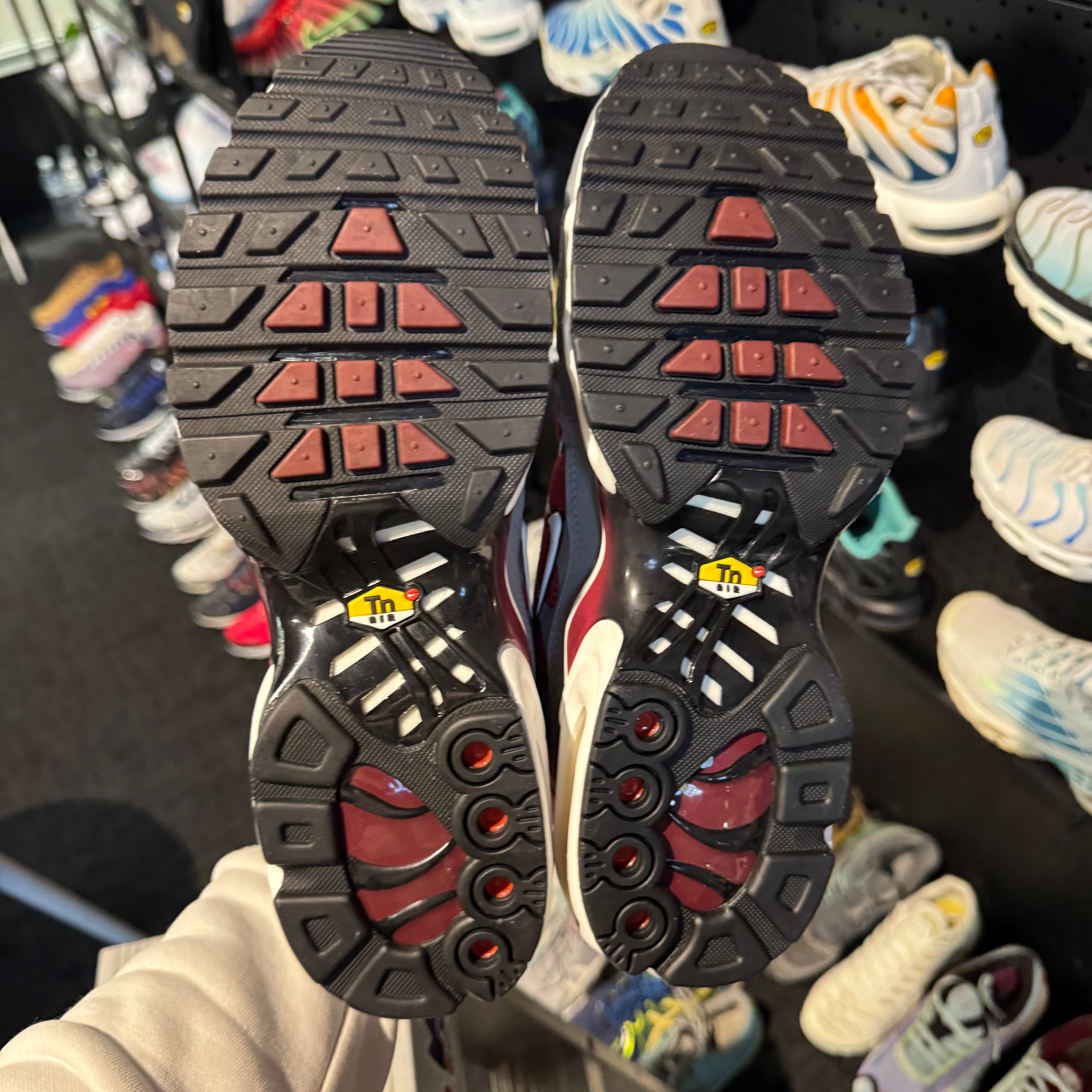 Nike Air Max Plus TN 2022 'Burgundy Team Red Cool Grey' (Brand New)