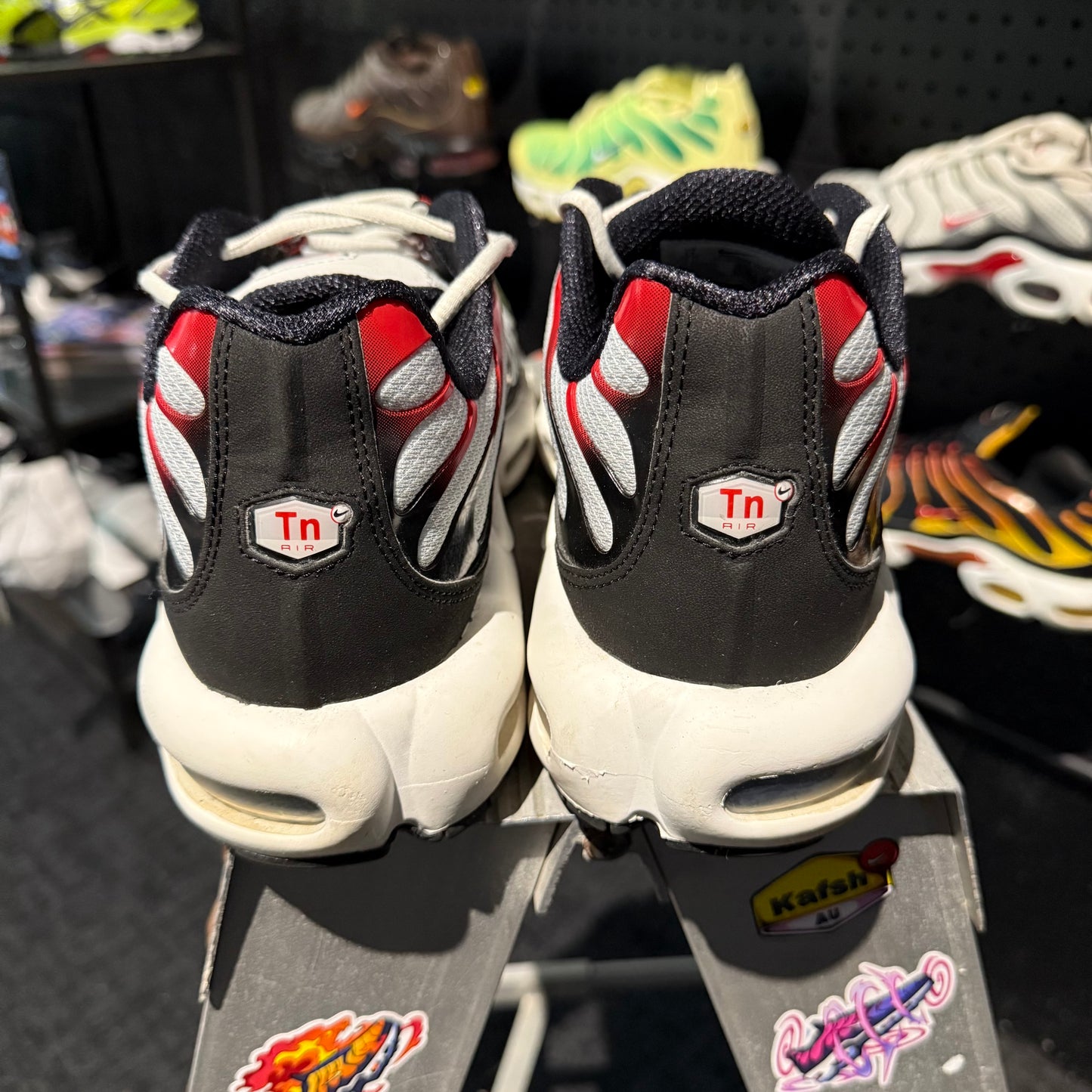Nike Air Max Plus 'TN' Pure Platinum University Red (Second hand)