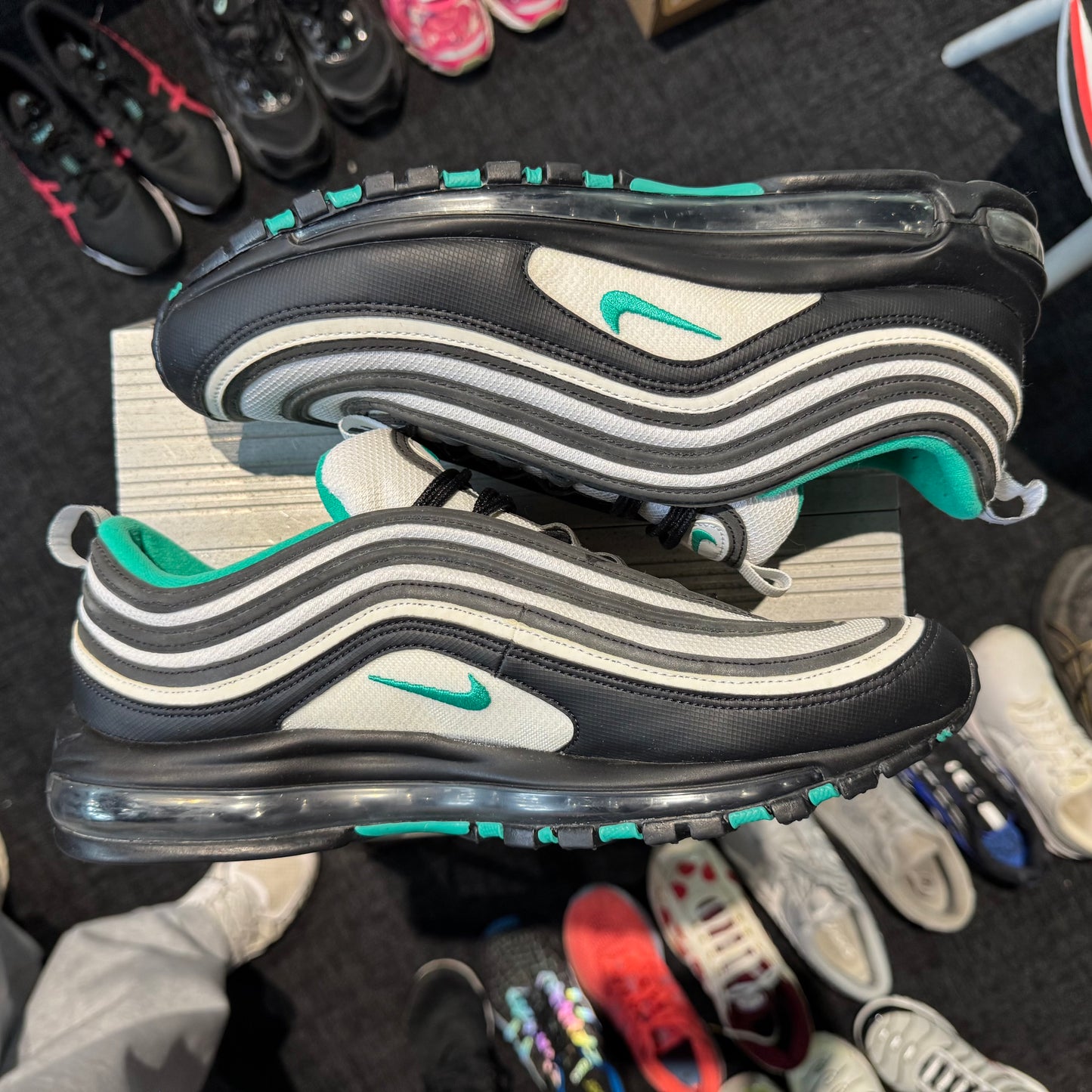 Nike Air Max 97 'Black Clear Emerald' (Second hand)
