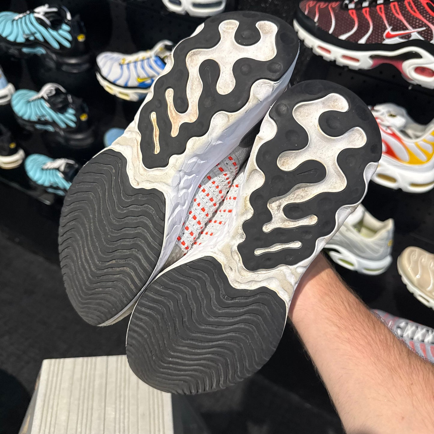 Nike Phantom React Flyknit 2 'Pure Platnium' (Second hand)