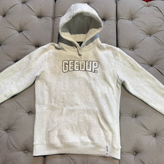 Geedup Play For Keeps Hoodie 'Marle White Grey' (Second hand)