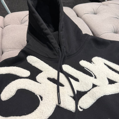 Geedup Handstyle Hoodie 'Black White' (Second hand)