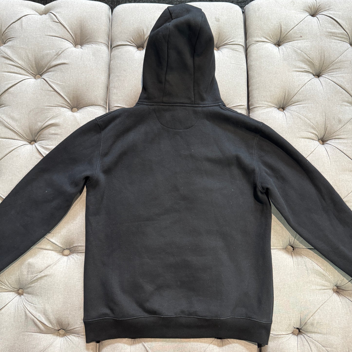 Geedup Hood Logo Hoodie 'Black White' (Second hand)