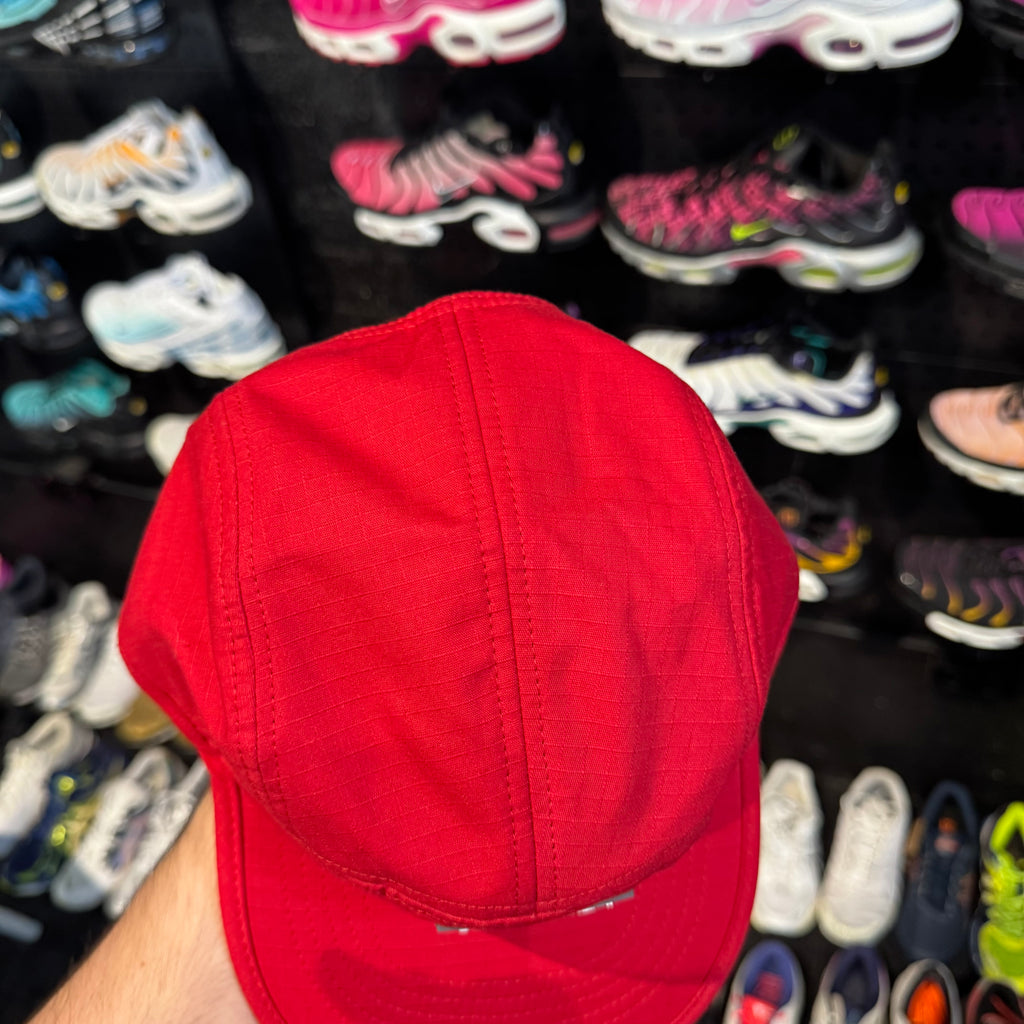 Geedup Core Logo Ripstop 5 Panel Hat 'Red' (Brand New)