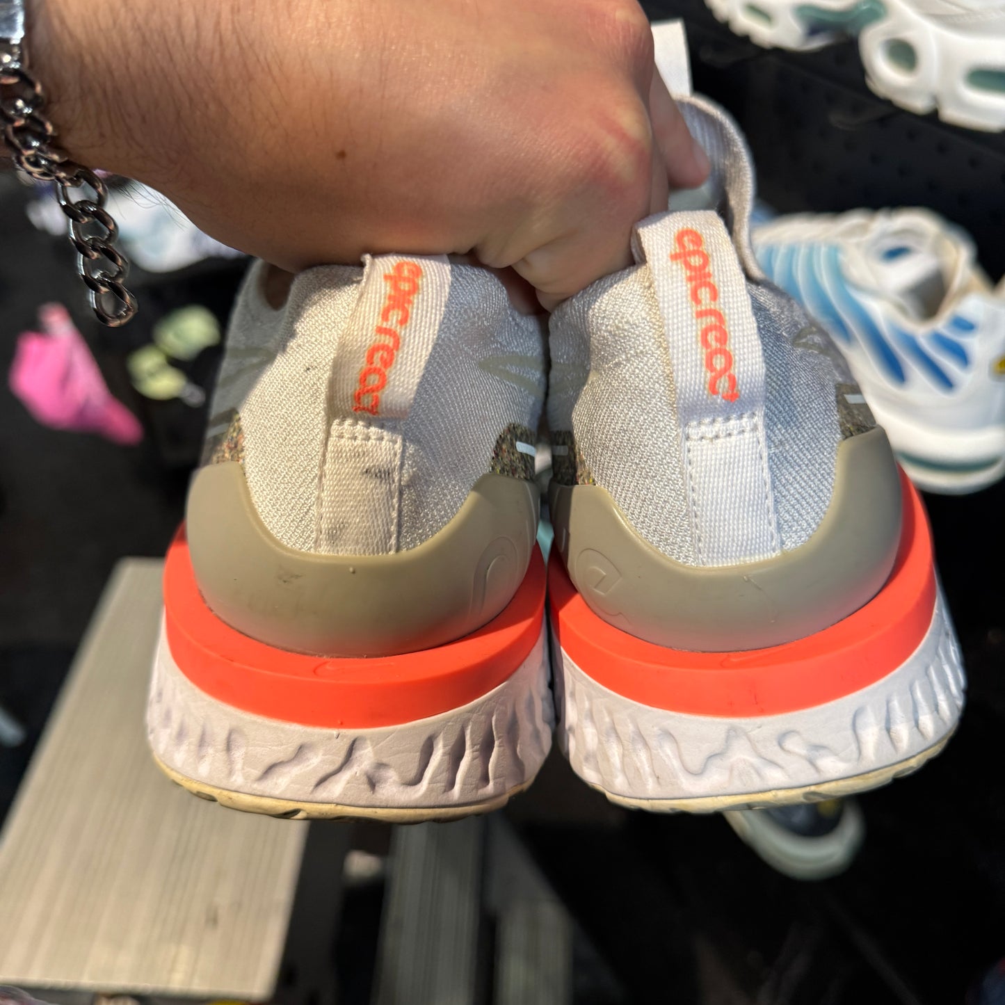 Nike Phantom React Flyknit 'White Lava Glow' (Second hand)
