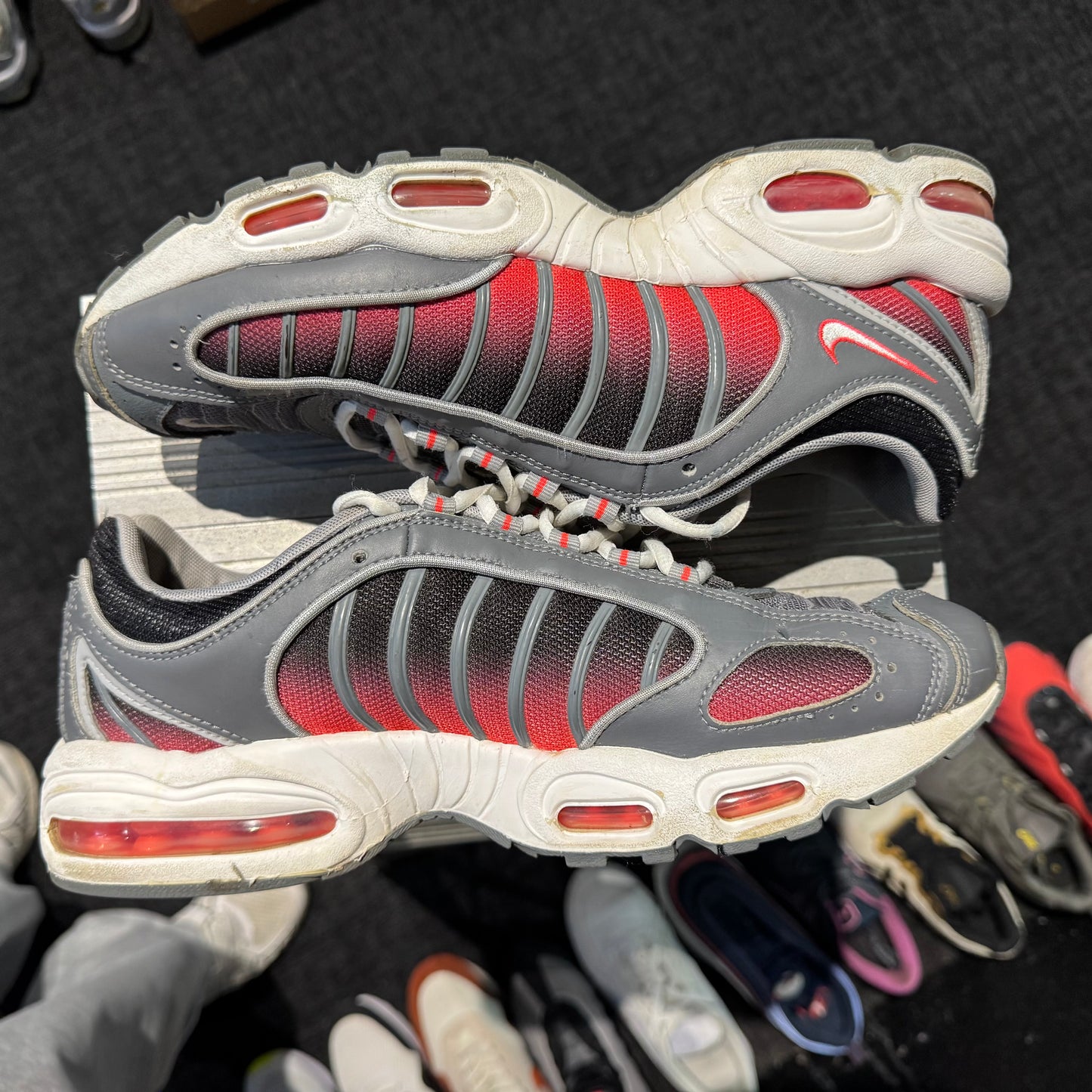 Nike Air Max Tailwind 4 'Smoke Grey Black Red' (Second hand)