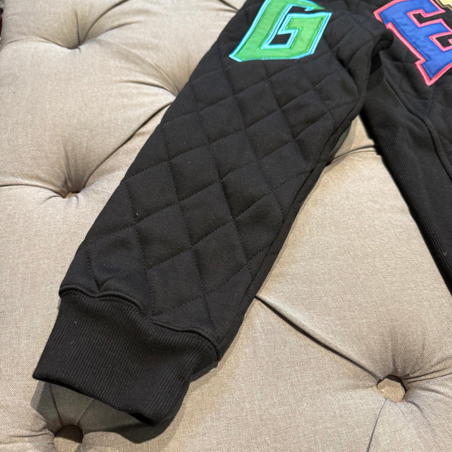 Geedup Team Logo Hoodie 'Holy Grail Multi Color 2.0 Quilt' (Second hand)