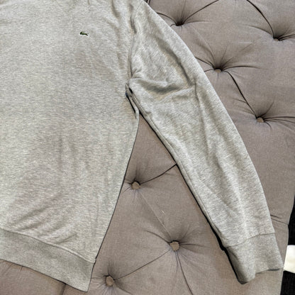 Lacoste Small Croc Crewneck 'Grey' (Second hand)