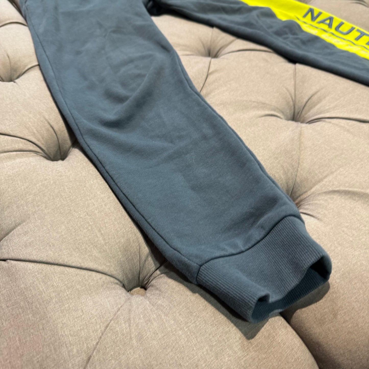 Nautica Competition Track Pants 'Navy Yellow' (Second hand)