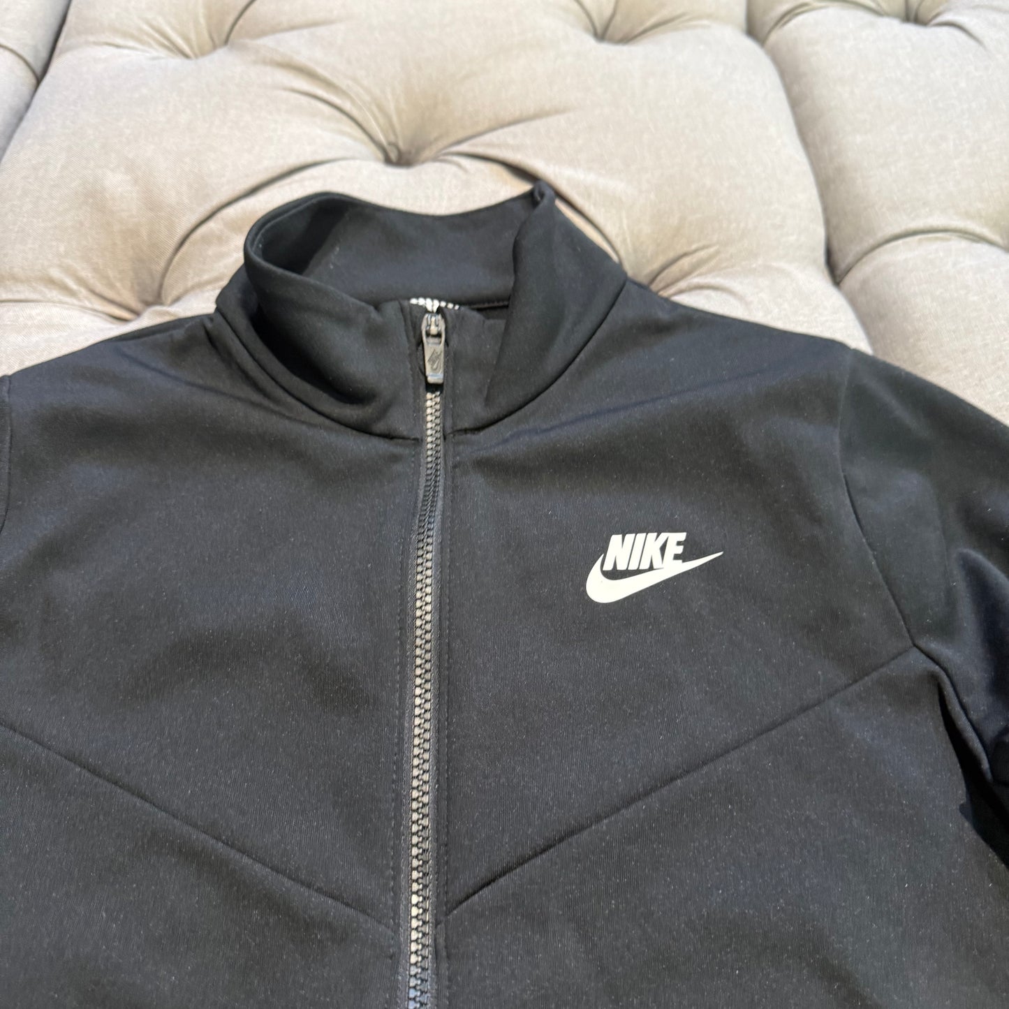 Nike Running Zip Up Jacket 'Black' (Youth) (Second hand)