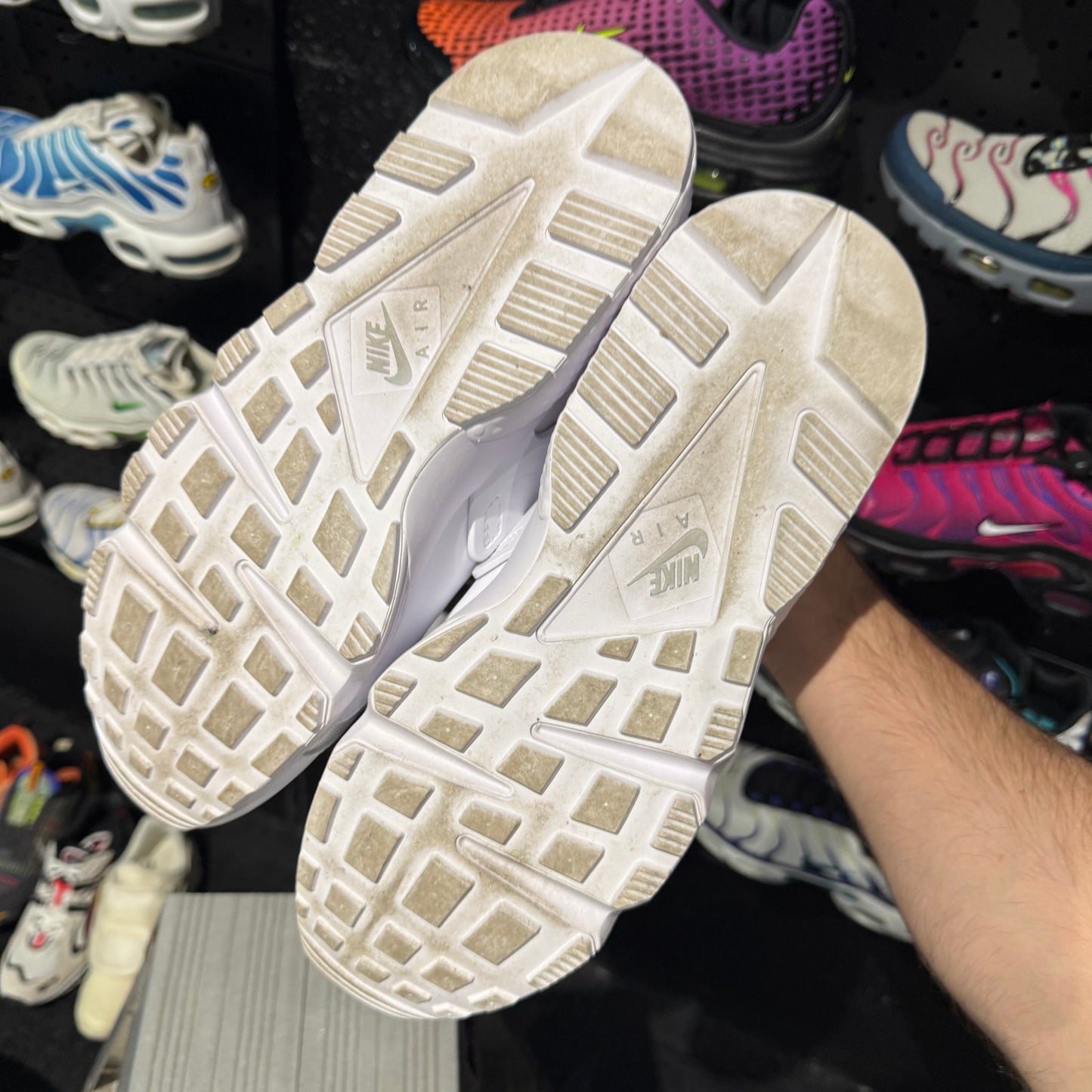 Nike Air Huarache 'Triple White' (Second hand)