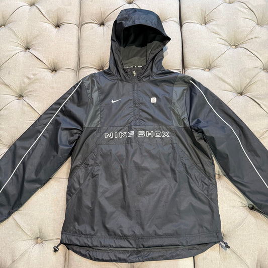 Nike Shox Woven Half Zip Jacket 'Black White' (Second hand)