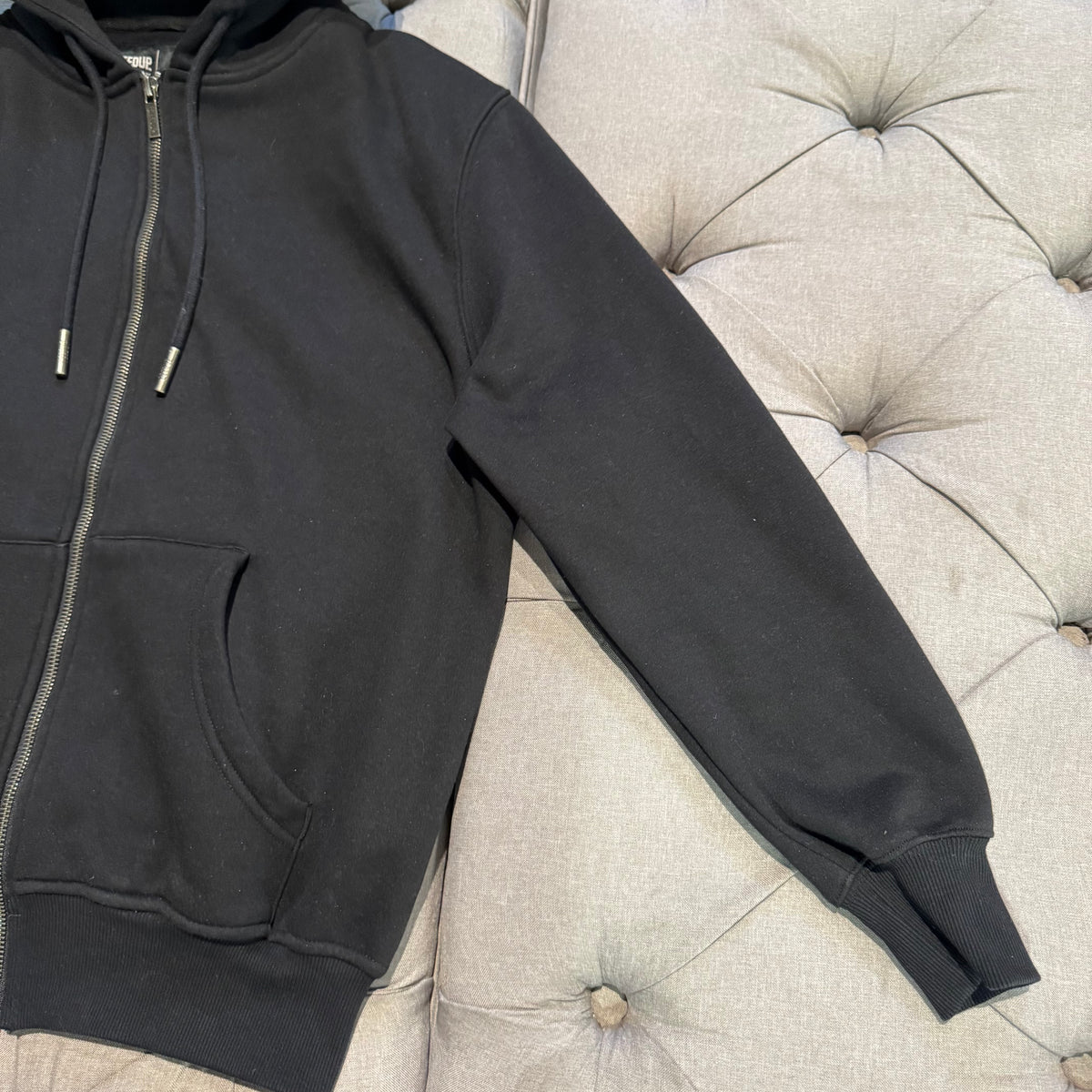 Geedup Team Logo Hooded Jacket 'Black' (Second hand)