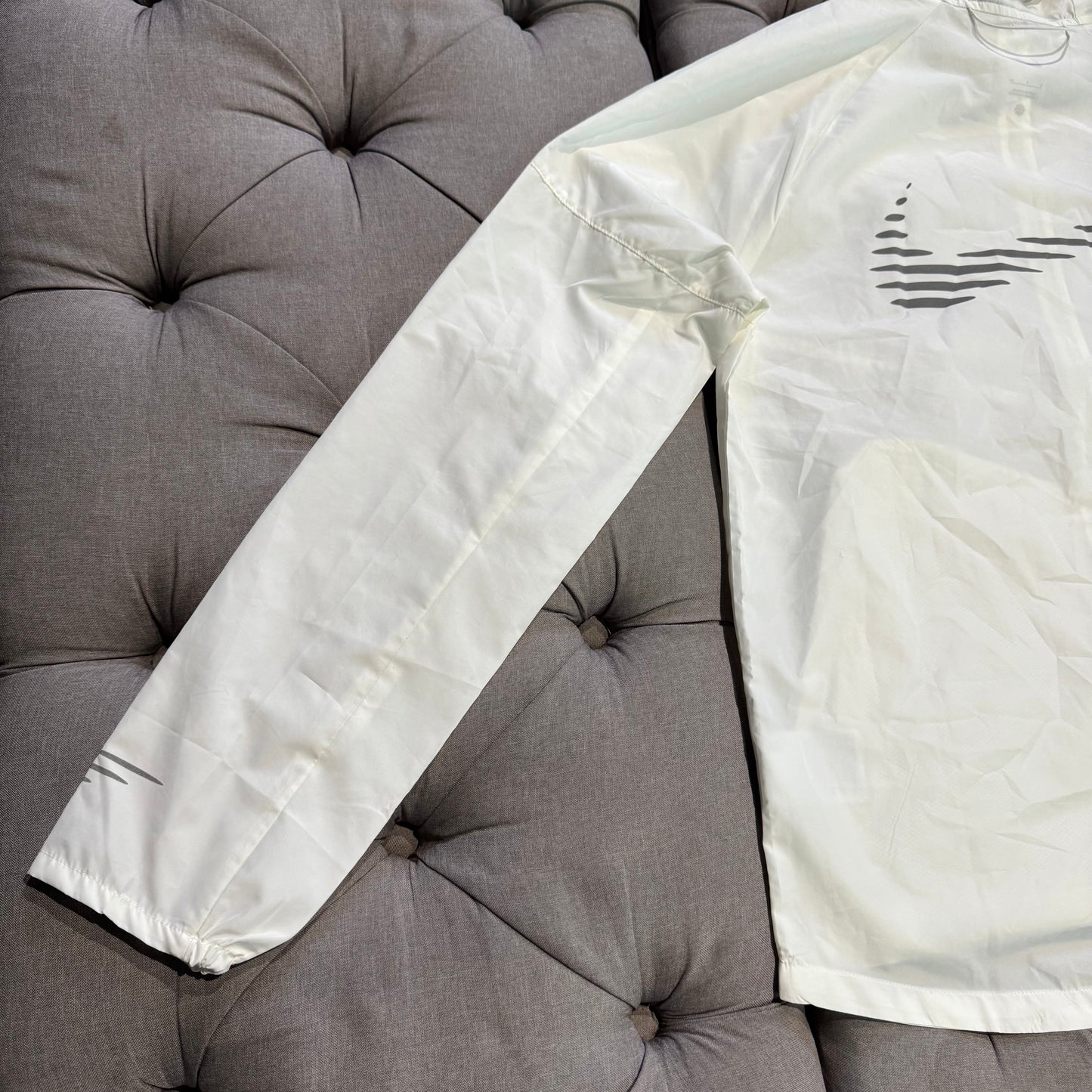 Nike Miller Flash Water Repellent Running Jacket 'White' (Second hand)