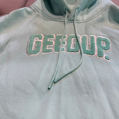 Geedup Play For Keeps Hoodie 'Teal' (Second hand)