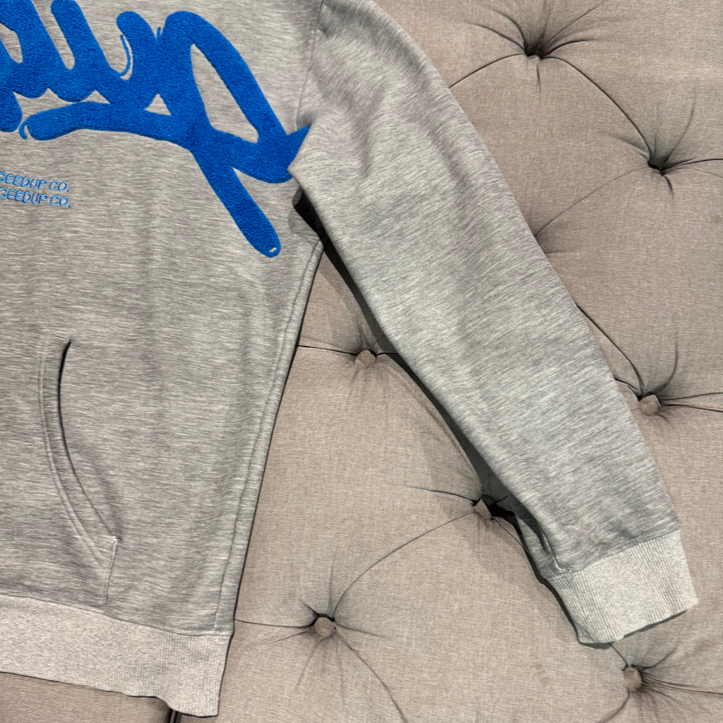 Geedup Handstyle Hoodie 'Grey Blue' (Second hand)