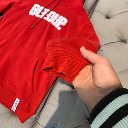 Geedup Play For Keeps Hoodie 'Red White' (Second hand)