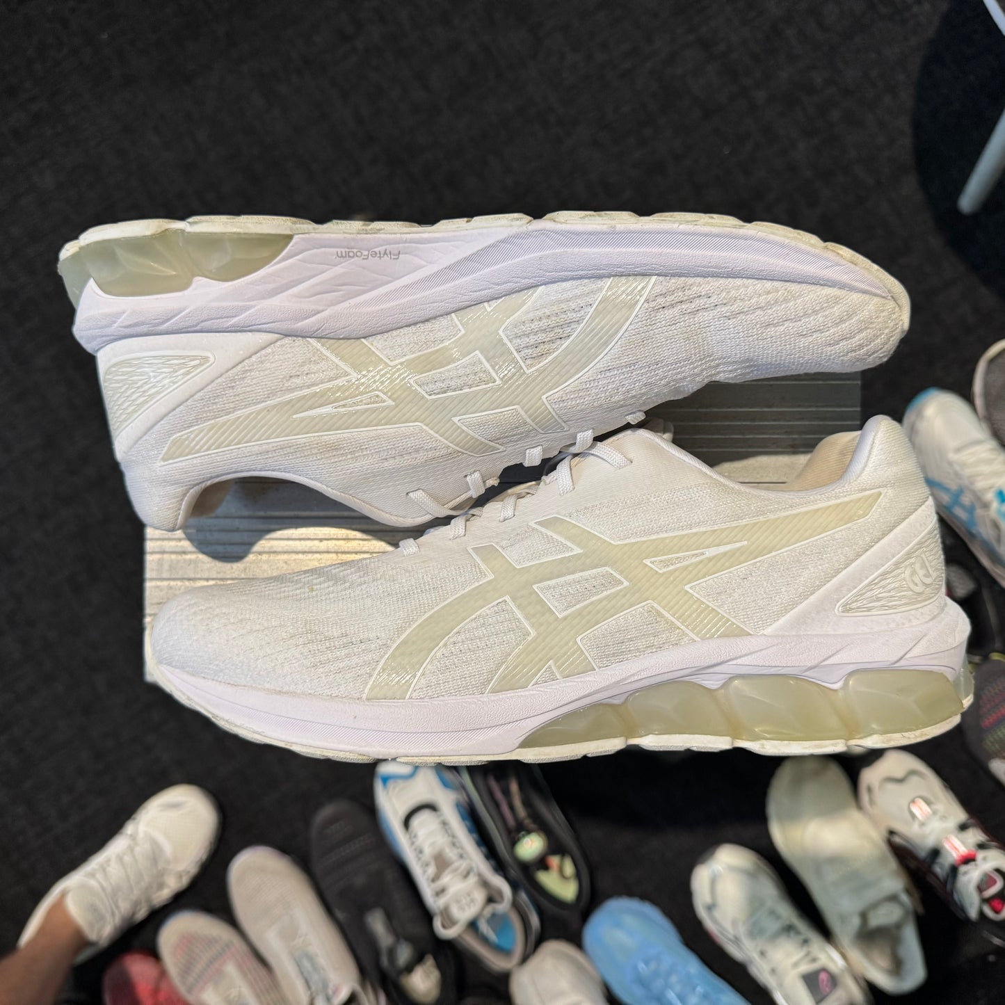 Asics Gel Quantum 180 7 'Triple White' (Second hand)