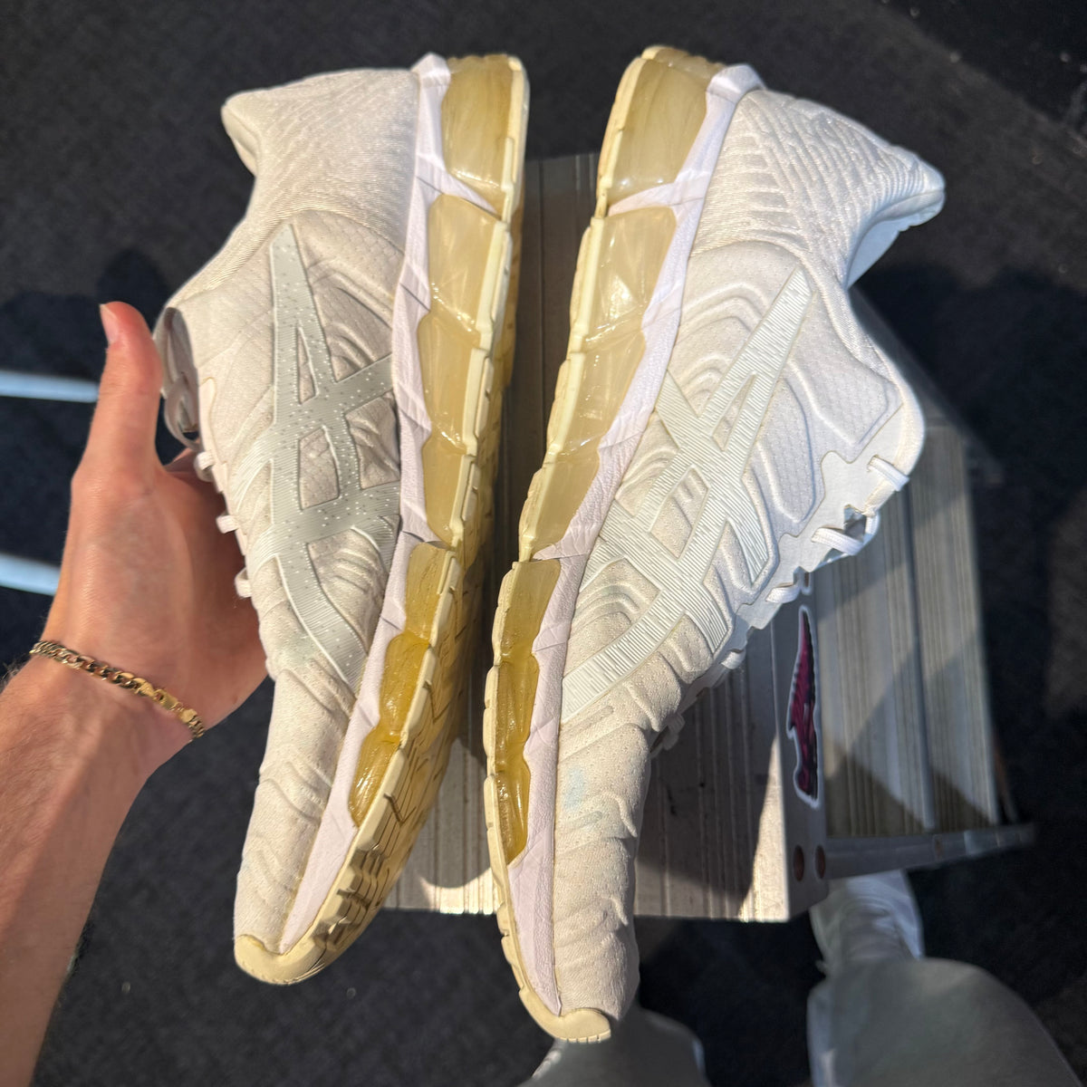 Asics Gel-Quantum 360 5 Jacqurd 'Triple White' (Second hand)