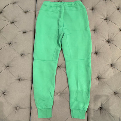 Nike Tech Fleece Hoodie Neon Lime Green Track Pants (Second hand)