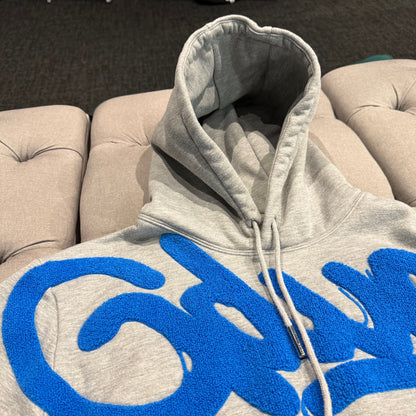 Geedup Handstyle Hoodie 'Grey Blue' (Second hand)