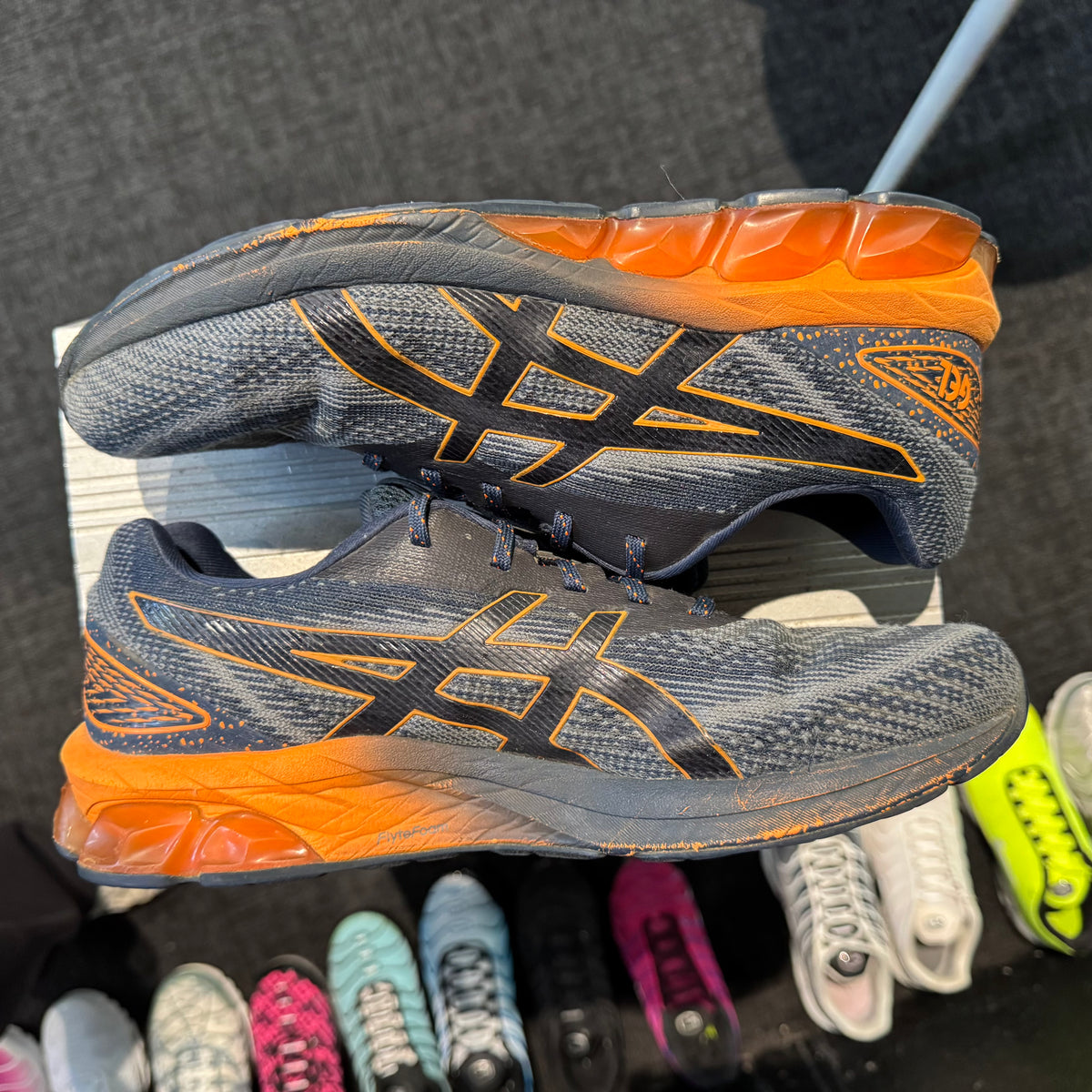 Asics Gel Quantum 360 7 'French Blue Lava Orange' (Second hand)