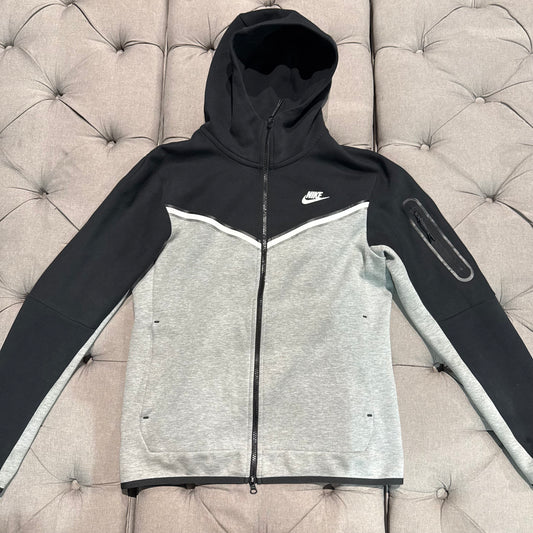 Nike Tech Fleece Jacket 'Grey Black' (Second hand)