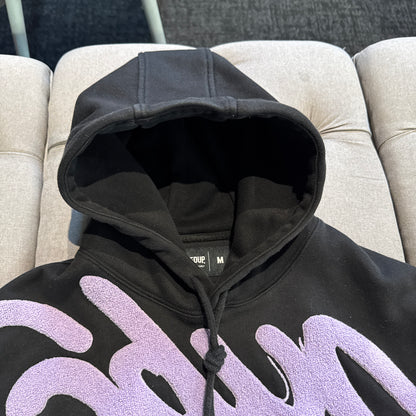 Geedup Handstyle Hoodie 'Black Lavender Purple' (Second hand)