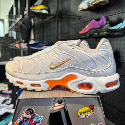 Nike Air Max Plus TN 'White SIlver Orange' (Second hand)