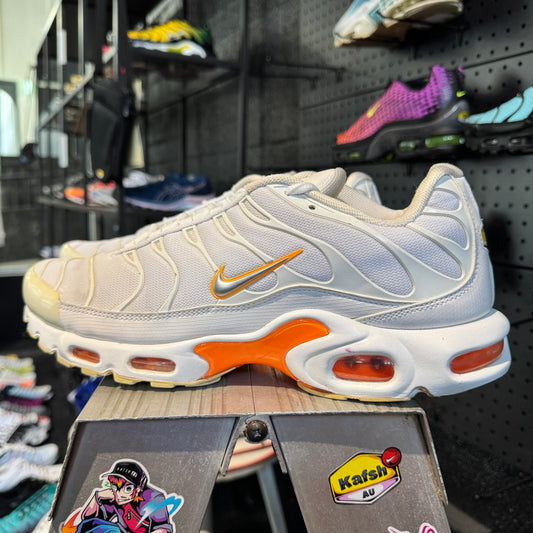 Nike Air Max Plus TN 'White SIlver Orange' (Second hand)